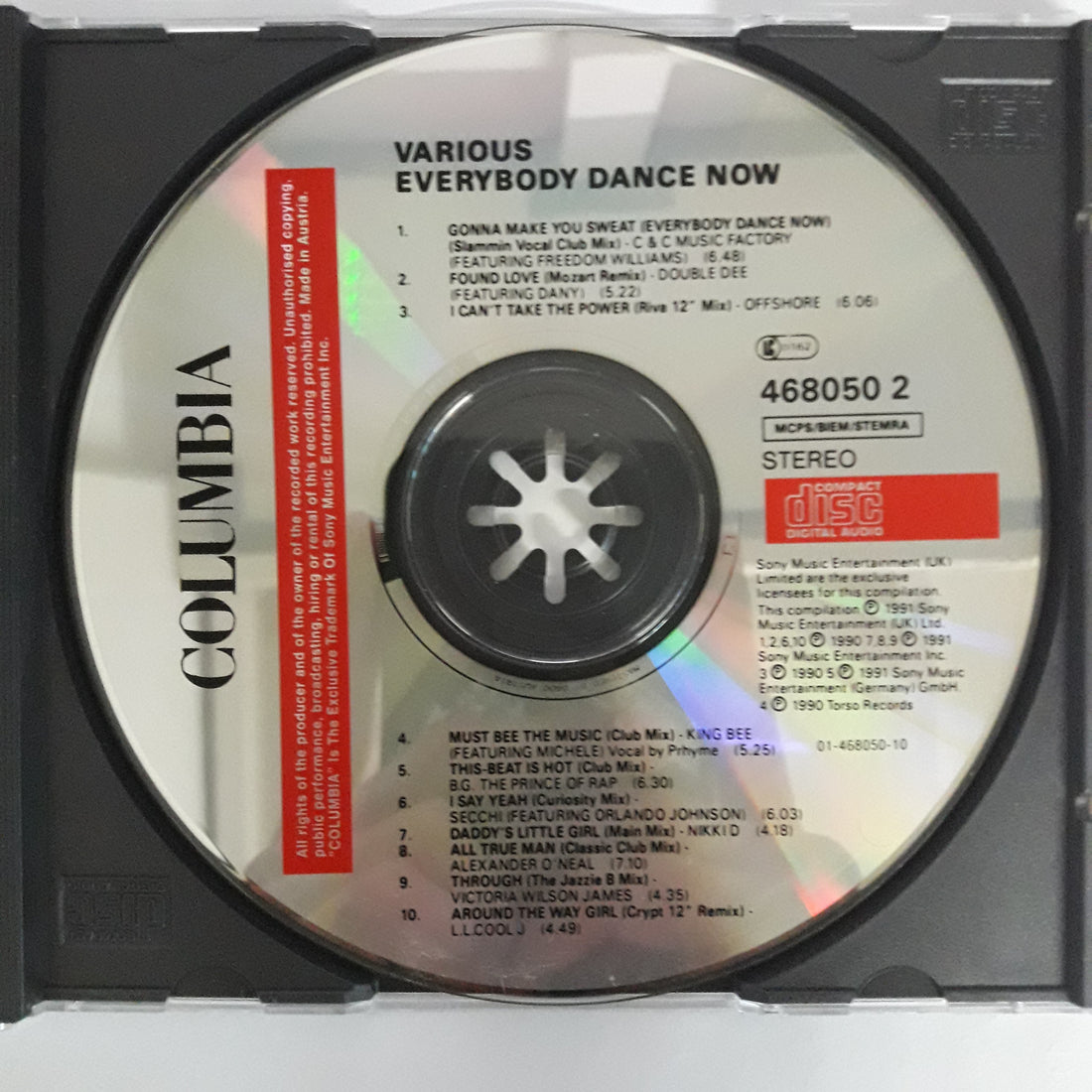 ซีดี Various - Everybody Dance Now (CD) (VG+)