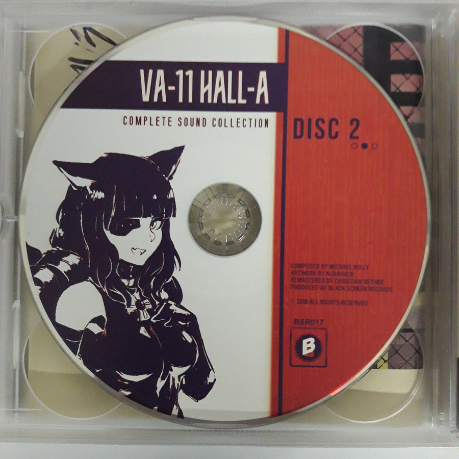 ซีดี Michael Kelly - VA-11 HALL-A: Complete Sound Collection = 「VA-11 Hall-A」コンプリートサウンドコレクション CD VG+ 3CDs