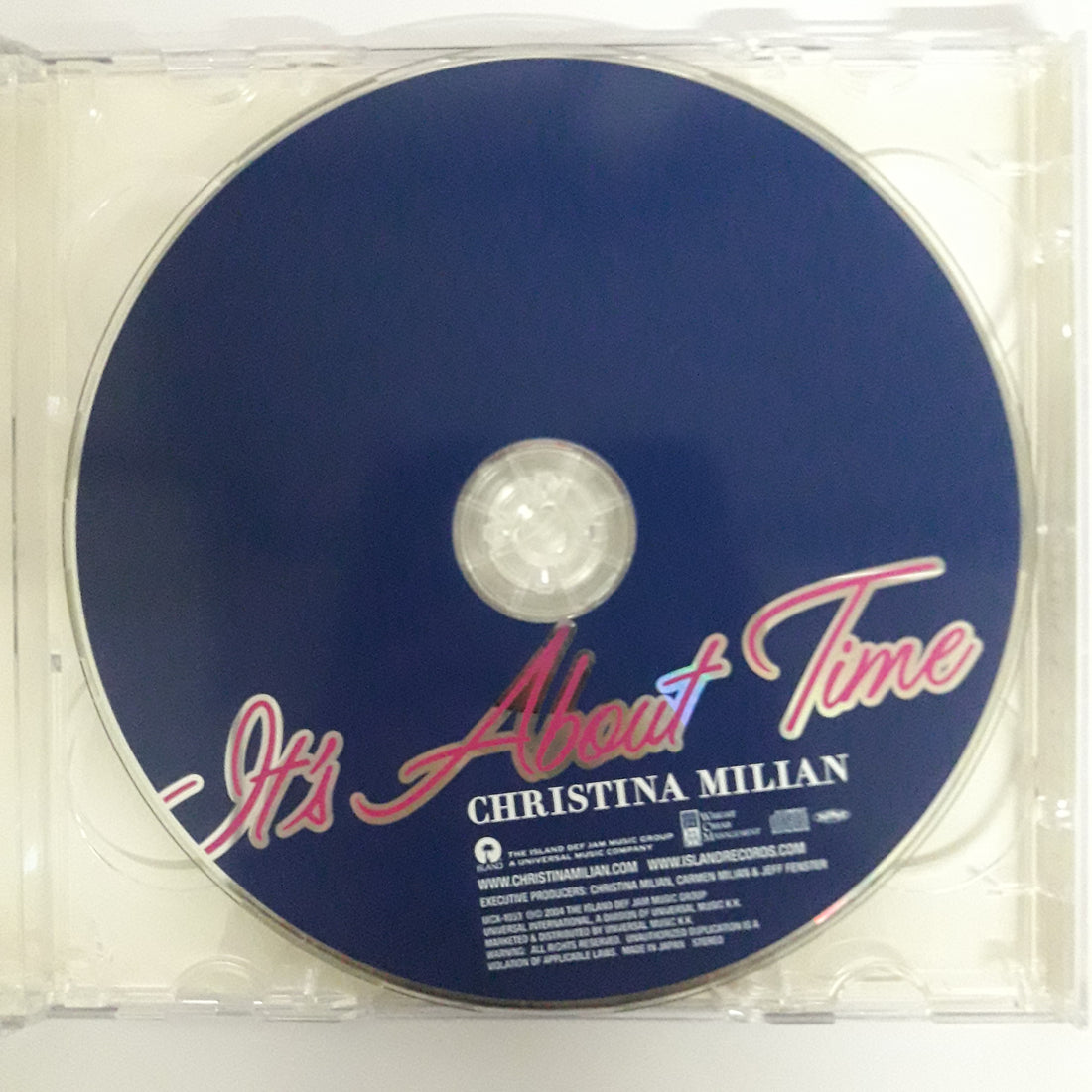 ซีดี Christina Milian - It's About Time CD VG+ 2CDs