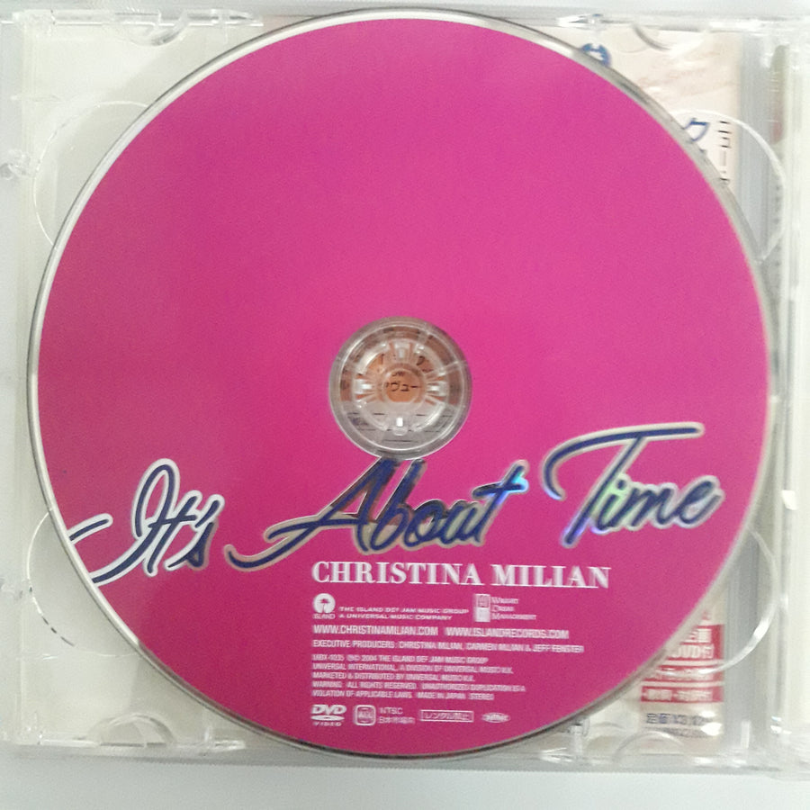 ซีดี Christina Milian - It's About Time CD VG+ 2CDs