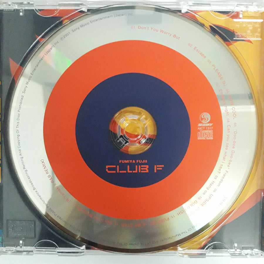 ซีดี Fumiya Fujii - Club F (CD) (VG+)