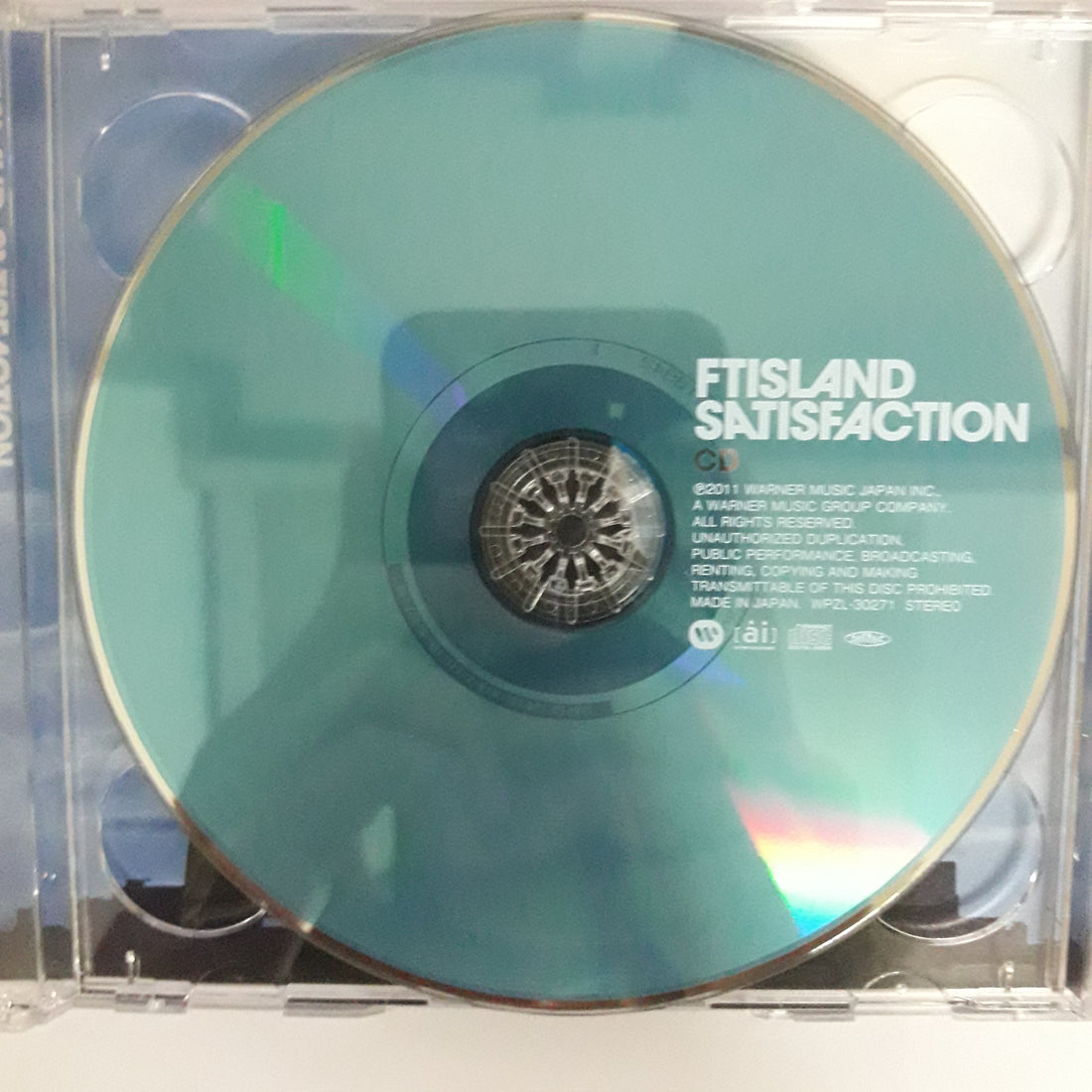 ซีดี FTISLAND - Satisfaction  (CD) (VG+) (2CDs)