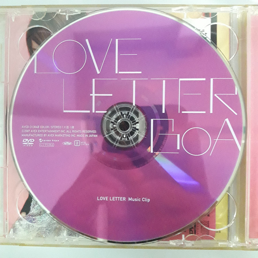 ซีดี BoA - Love Letter (CD) (VG+) (2CDs)