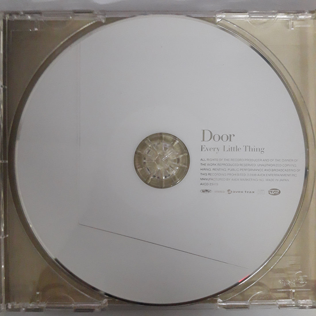 ซีดี Every Little Thing - Door (CD) (VG+)