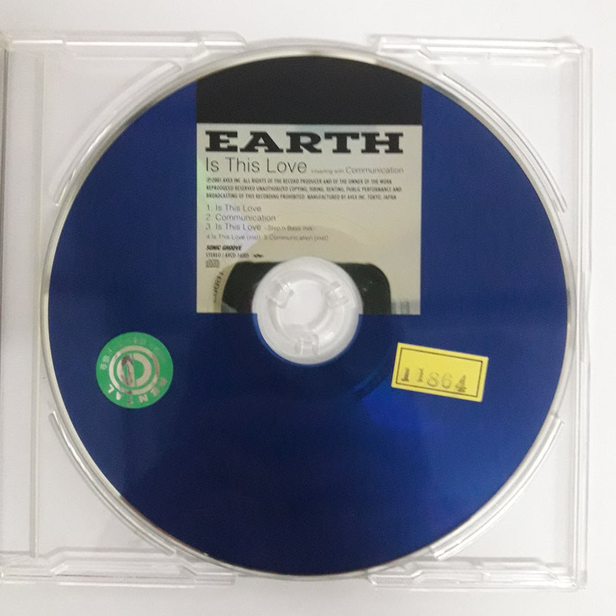 ซีดี Earth  - Is This Love (CD) (VG+)