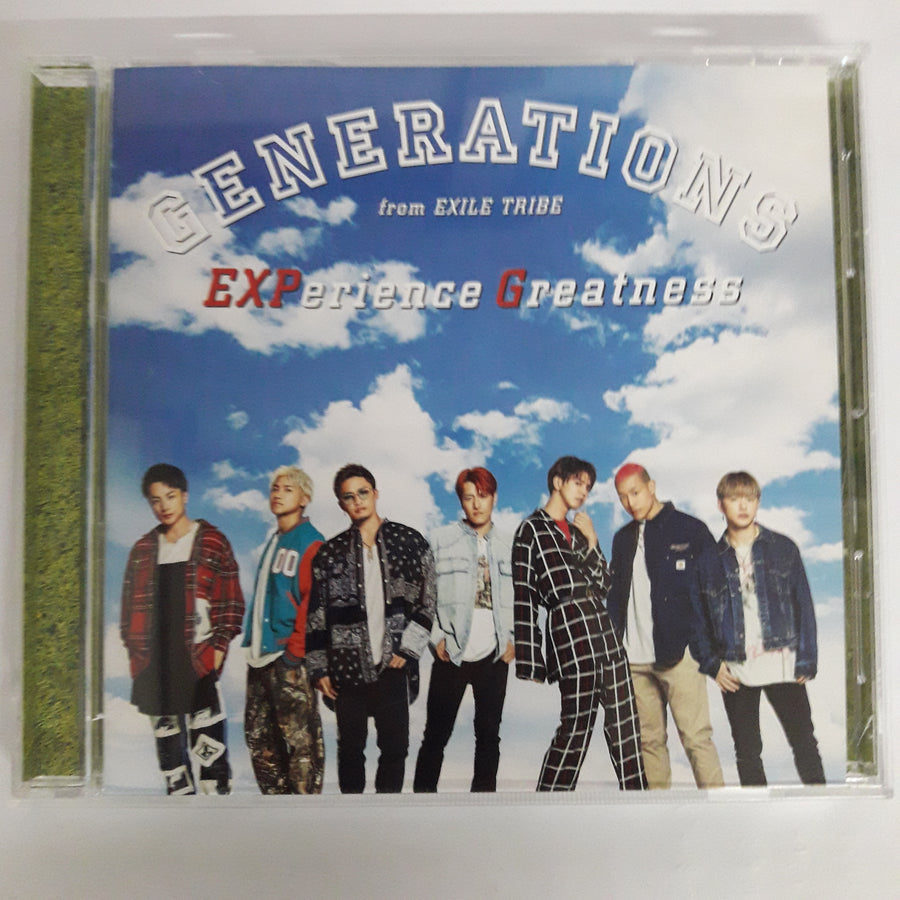 ซีดี Generations From Exile Tribe - EXPerience Greatness (CD) (VG+)