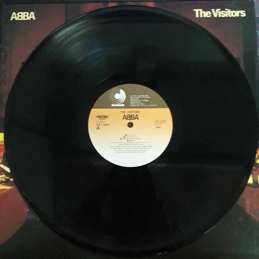 แผ่นเสียง ABBA = ABBA - The Visitors = ザ・ビジターズ Vinyl VG+