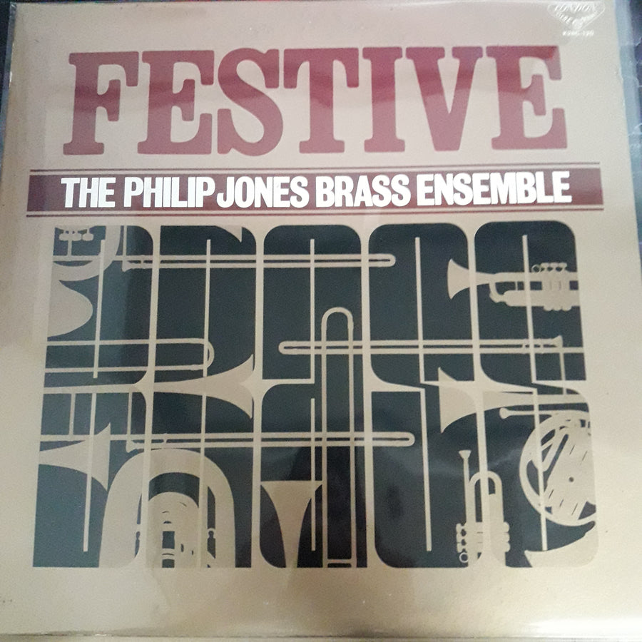 แผ่นเสียง Philip Jones Brass Ensemble - Festive Brass (Vinyl) (VG+)