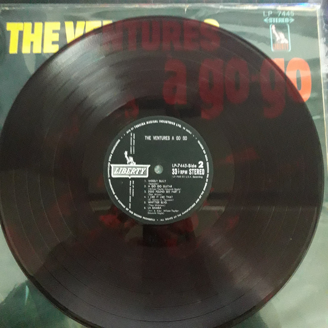 แผ่นเสียง The Ventures - À Go-Go (Vinyl) (VG+) (แผ่นสีแดง)