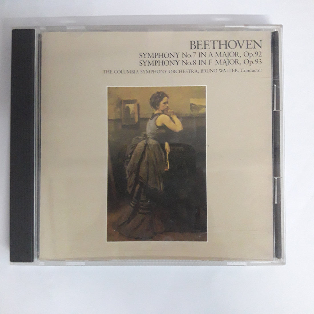 ซีดี Ludwig van Beethoven : Bruno Walter, Columbia Symphony Orchestra - Symphony No.7 / Symphony No.8 (CD) (VG+)