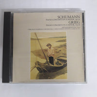 ซีดี Robert Schumann / Edvard Grieg - Arthur Rubinstein - Piano Concerto In A Minor, Op. 54 / Piano Concerto In A Minor, Op 16 (CD) (VG+)