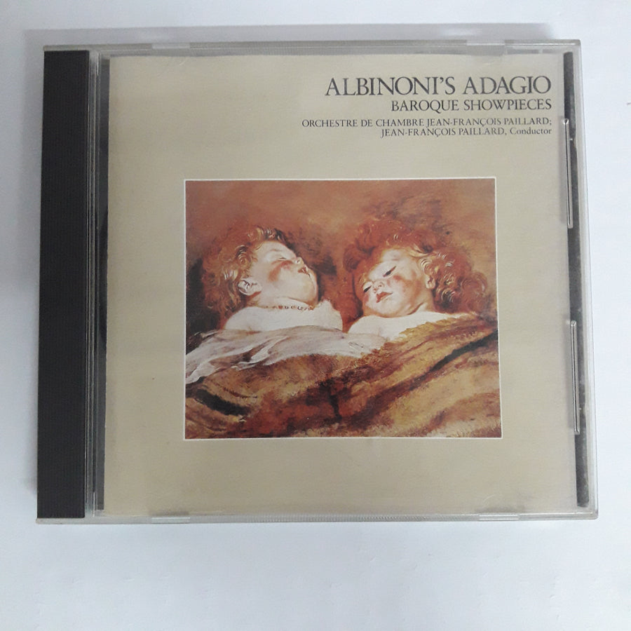 ซีดี Orchestre De Chambre Jean-François Paillard, Jean-François Paillard - Albinoni's Adagio - Baroque Showpieces (CD) (VG+)