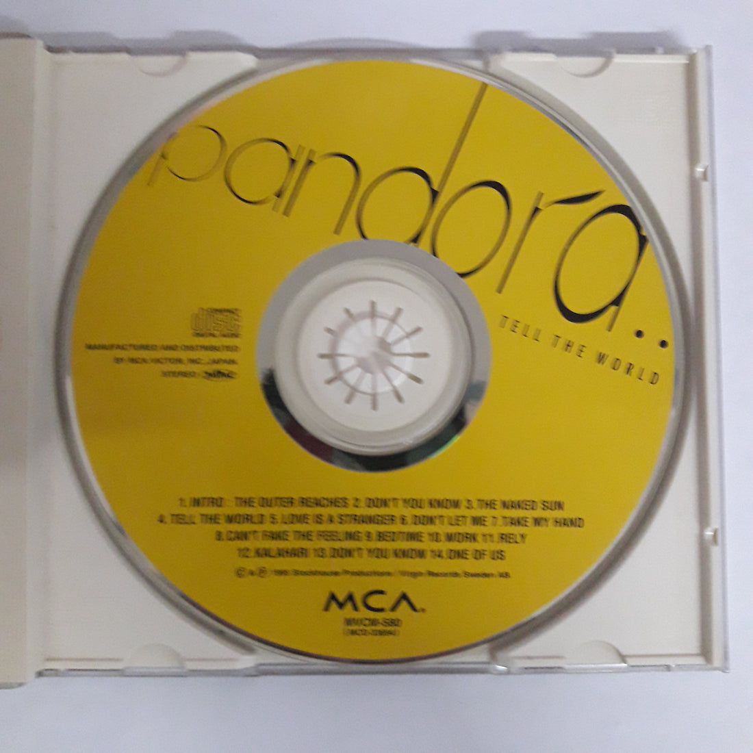 ซีดี Pandora - Tell The World (CD) (VG+)