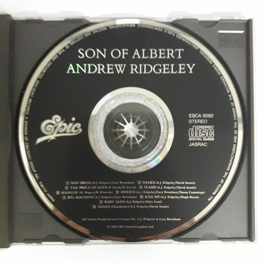 ซีดี Andrew Ridgeley - Son Of Albert (CD) (VG+)