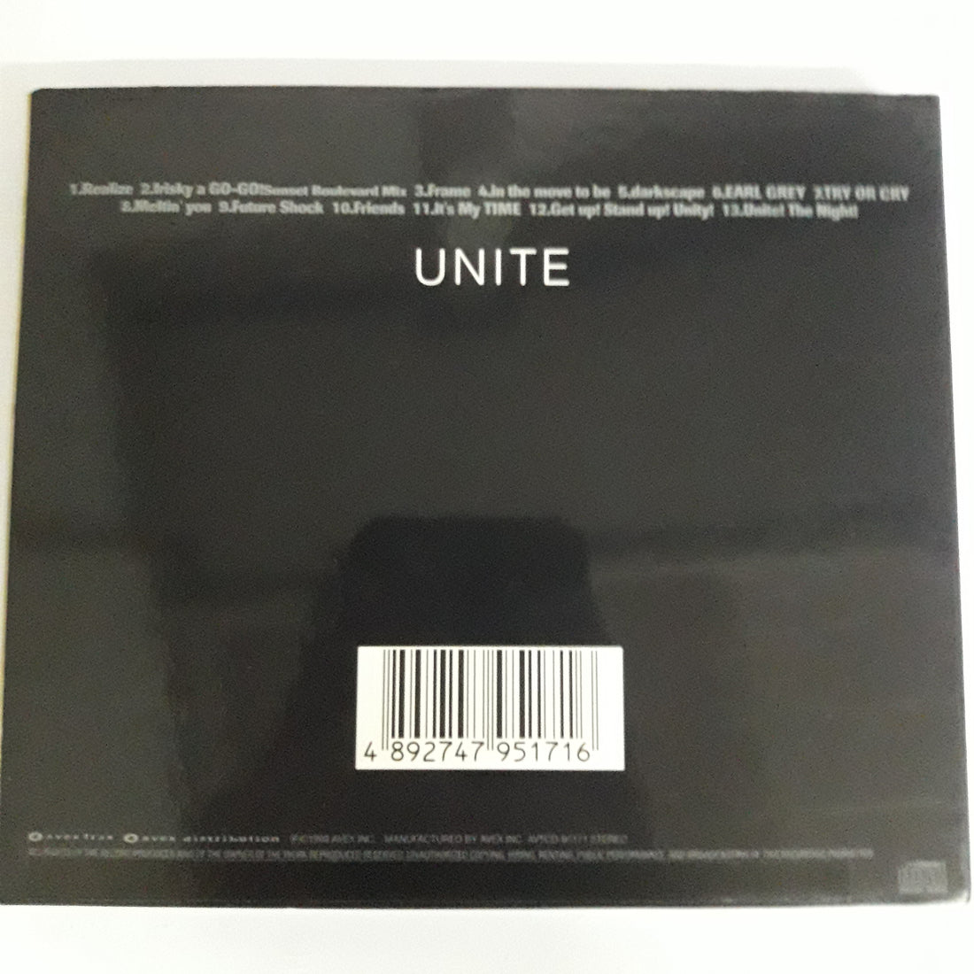 ซีดี TRF - Unite (CD) (VG+)