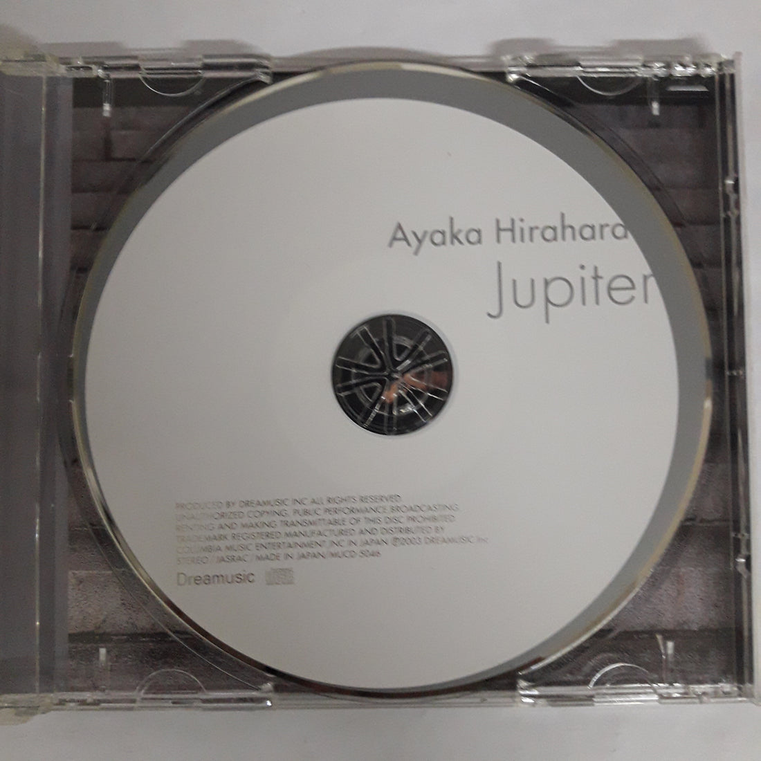 ซีดี Ayaka Hirahara - Jupiter (CD) (VG+)