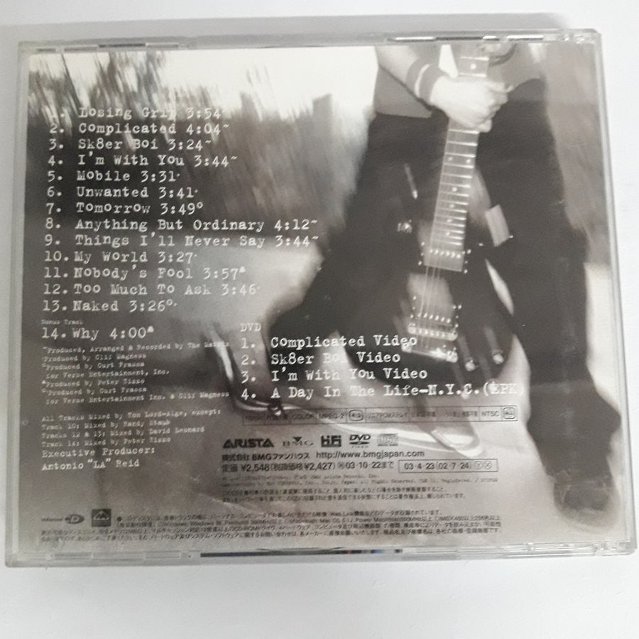 ซีดี Avril Lavigne - Let Go ~Japan Tour Special Limited Version~ (CD) (VG+)