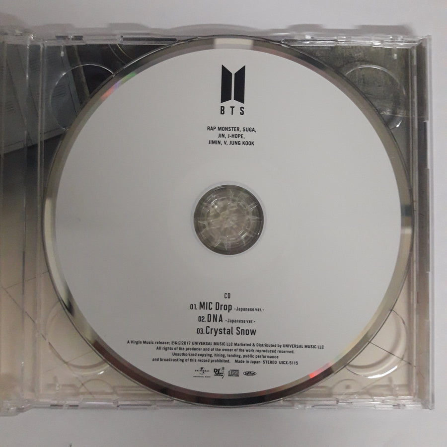 ซีดี BTS  - MIC Drop / DNA / Crystal Snow (CD) (VG+) (2CDs)