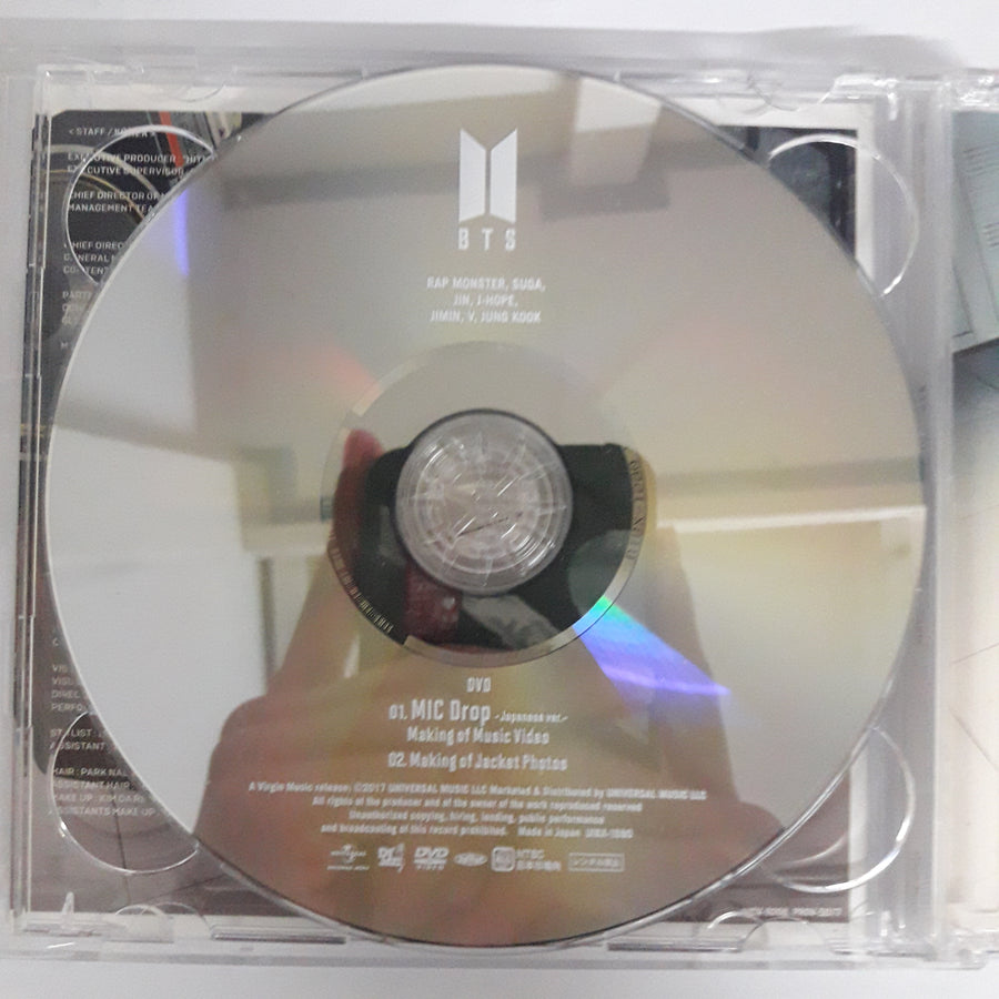 ซีดี BTS  - MIC Drop / DNA / Crystal Snow (CD) (VG+) (2CDs)