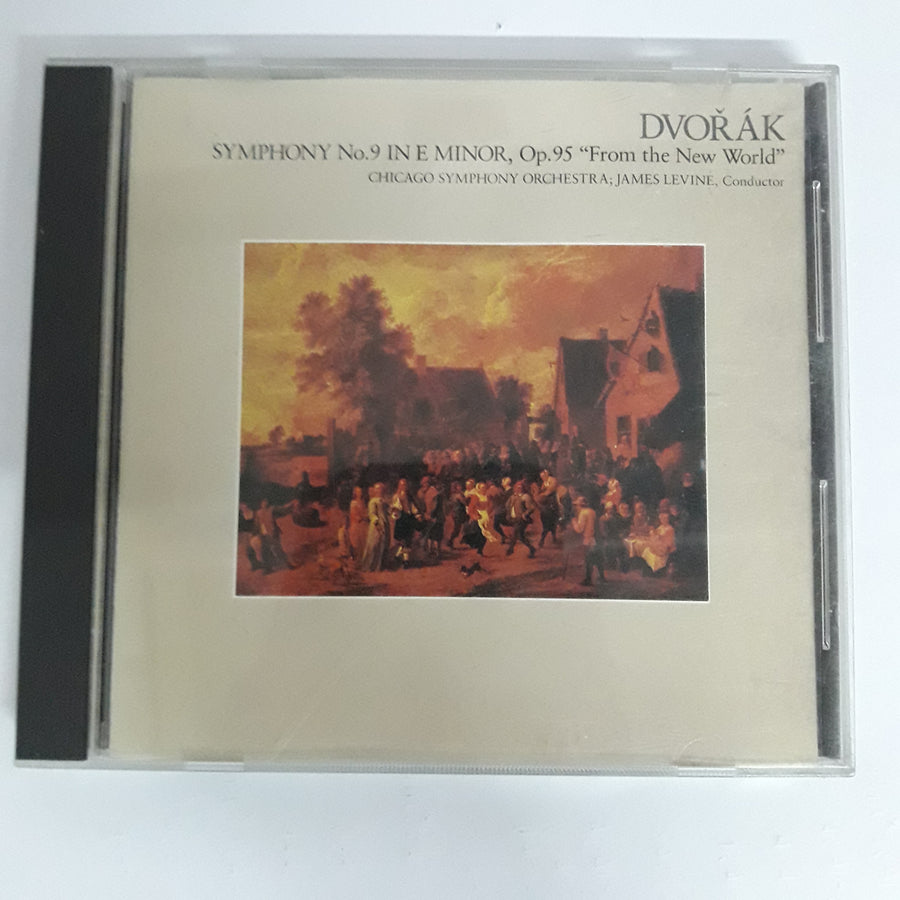 ซีดี Antonín Dvořák, Chicago Symphony Orchestra, James Levine  - Symphony No.9 In E Minor, Op.95 "From The New World" (CD) (VG+)