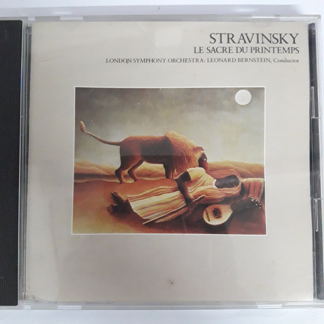 ซีดี Igor Stravinsky, London Symphony Orchestra, Leonard Bernstein - Le Sacre Du Printemps (CD) (VG+)