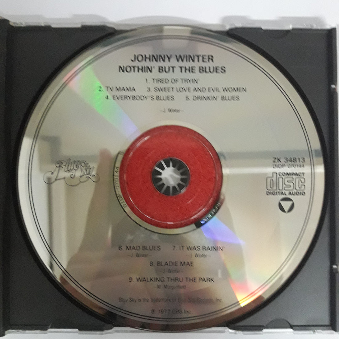 ซีดี Johnny Winter - Nothin' But The Blues CD VG+