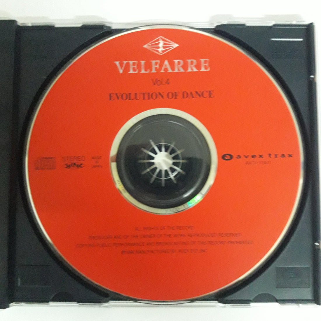 ซีดี Various - Velfarre Vol. 4 - Evolution Of Dance (CD) (VG+)