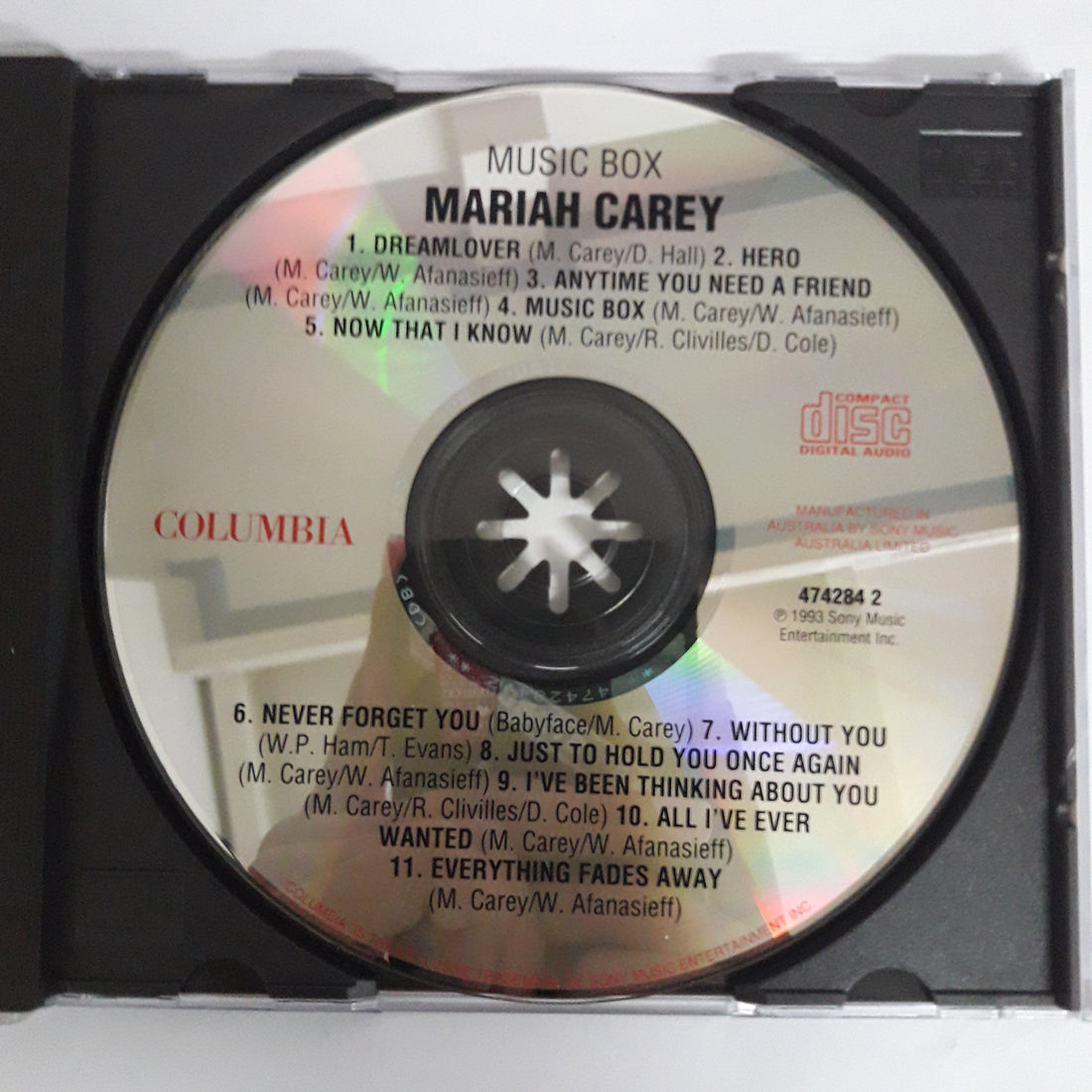 ซีดี Mariah Carey - Music Box (CD) (VG+)