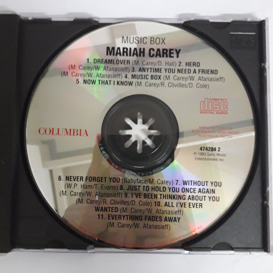 ซีดี Mariah Carey - Music Box CD VG+