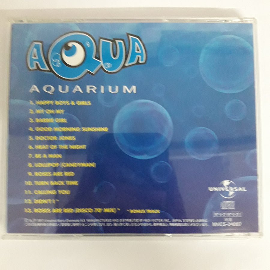 ซีดี Aqua - Aquarium CD VG+