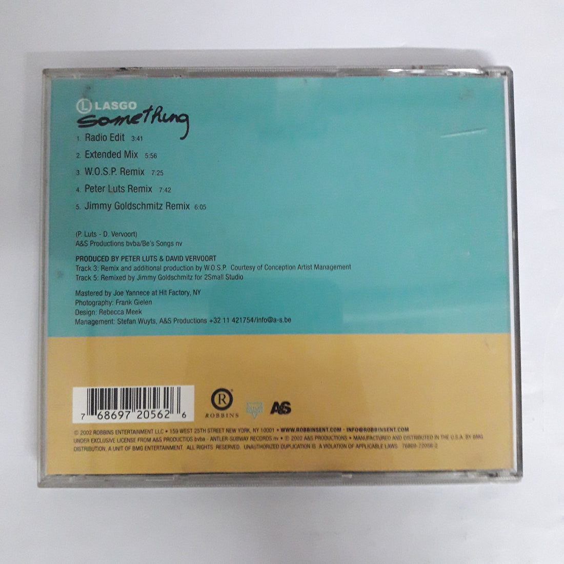 ซีดี Lasgo - Something CD VG+