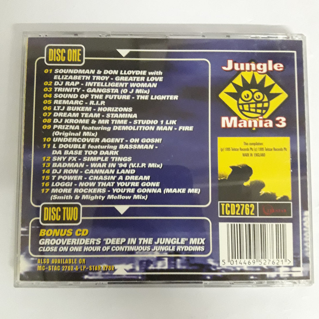 ซีดี Various - Jungle Mania 3 CD VG+ 2CDs