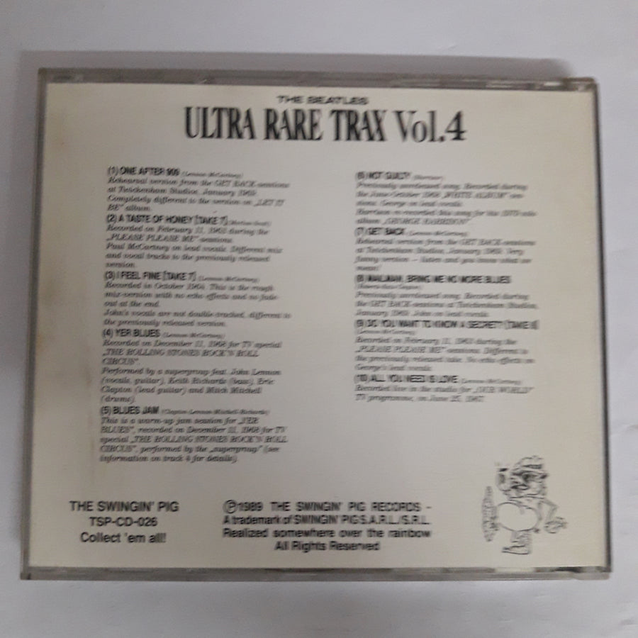 ซีดี The Beatles - Ultra Rare Trax Vol.4 CD VG+