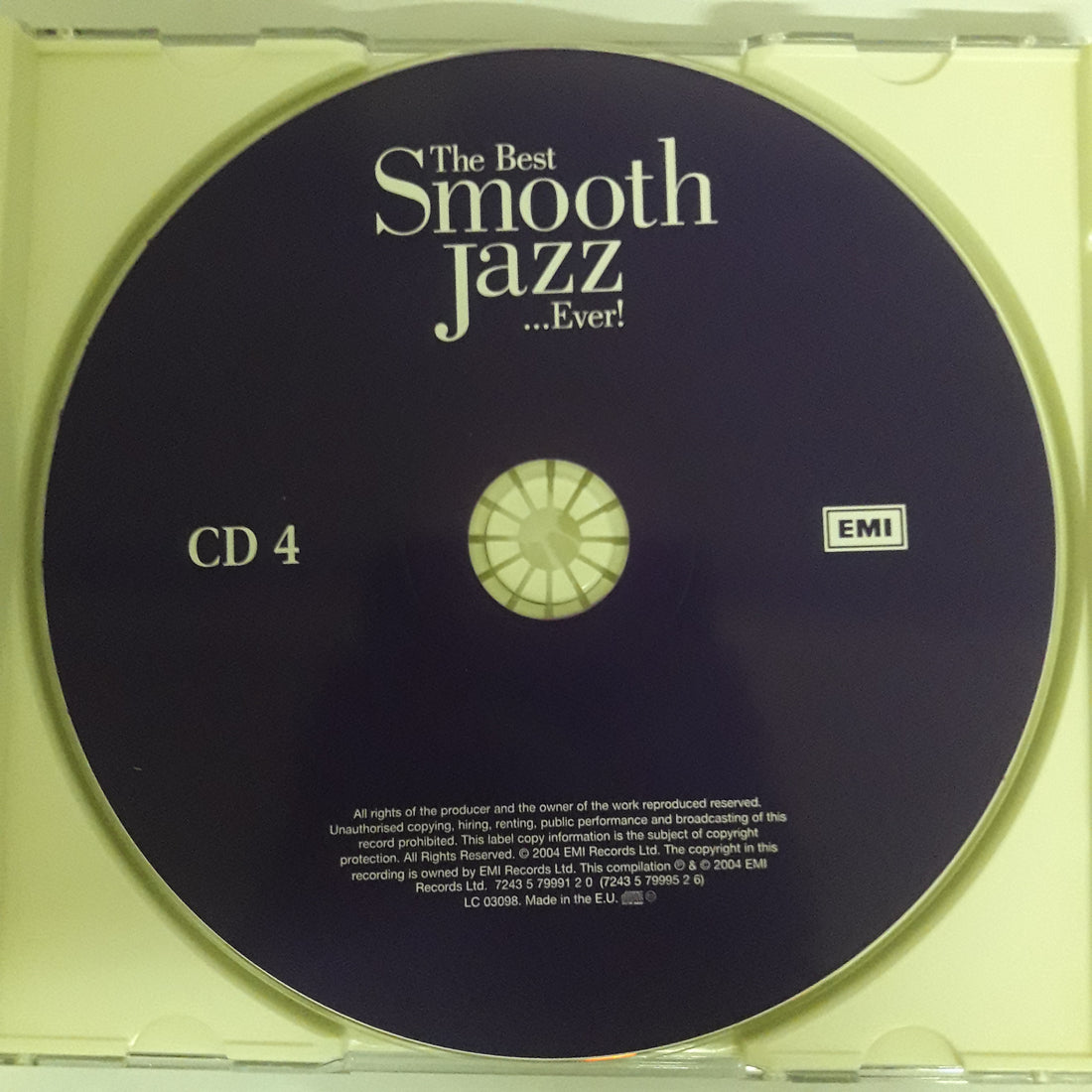 ซีดี Various - The Best Smooth Jazz ...Ever! CD VG+ 4CDs