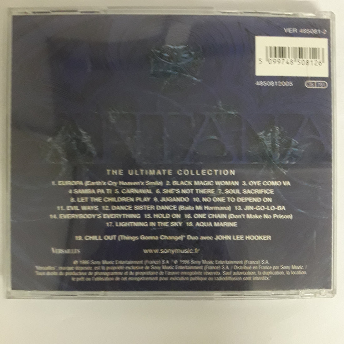 ซีดี Santana - The Ultimate Collection CD VG+