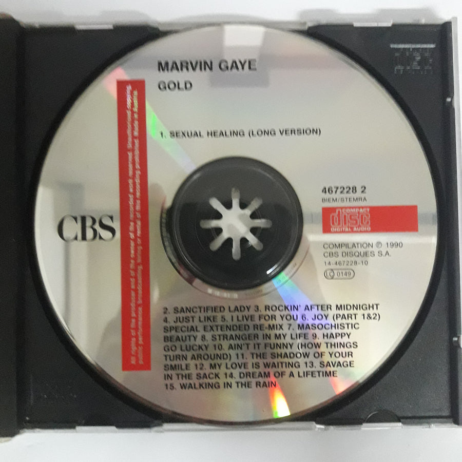 ซีดี Marvin Gaye - Collection Gold 15 Titres Originaux CD VG+