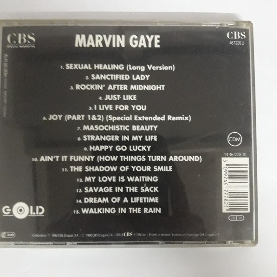 ซีดี Marvin Gaye - Collection Gold 15 Titres Originaux CD VG+