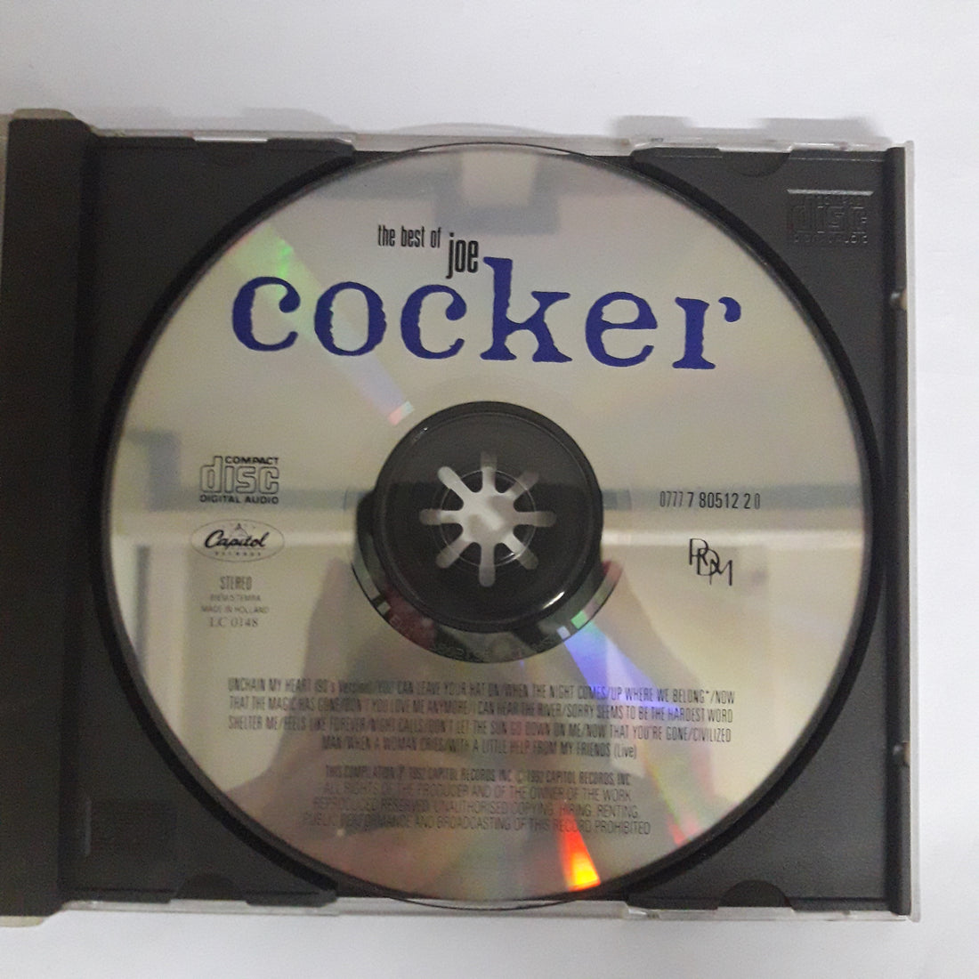 ซีดี Joe Cocker - The Best Of Joe Cocker CD VG+