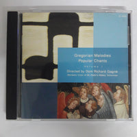 ซีดี Chœur Des Moines De L'Abbaye Saint-Pierre De Solesmes, Richard Gagné - Gregorian Melodies - Popular Chants, Volume 1 CD VG+