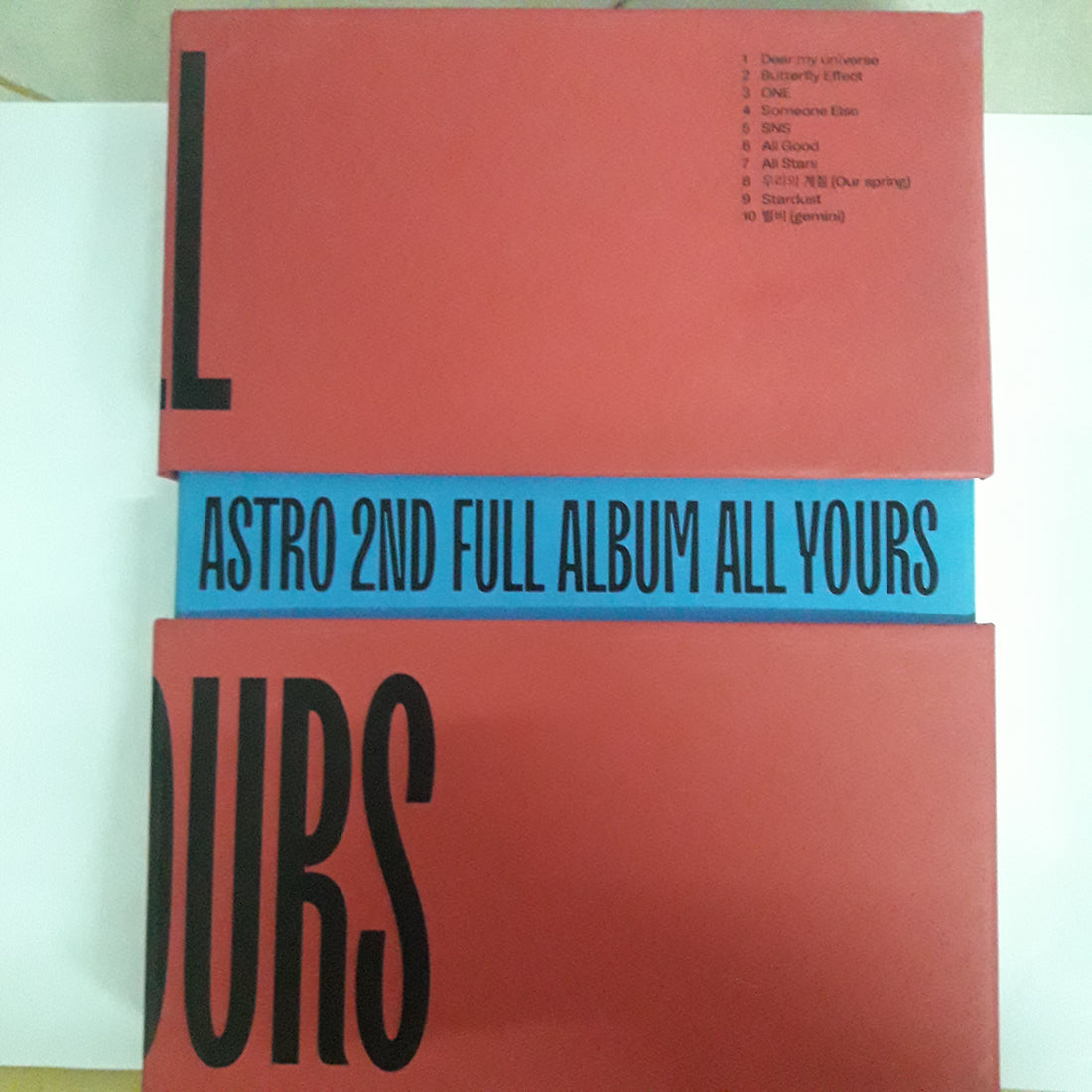 ซีดี ASTRO - All Yours CD VG+