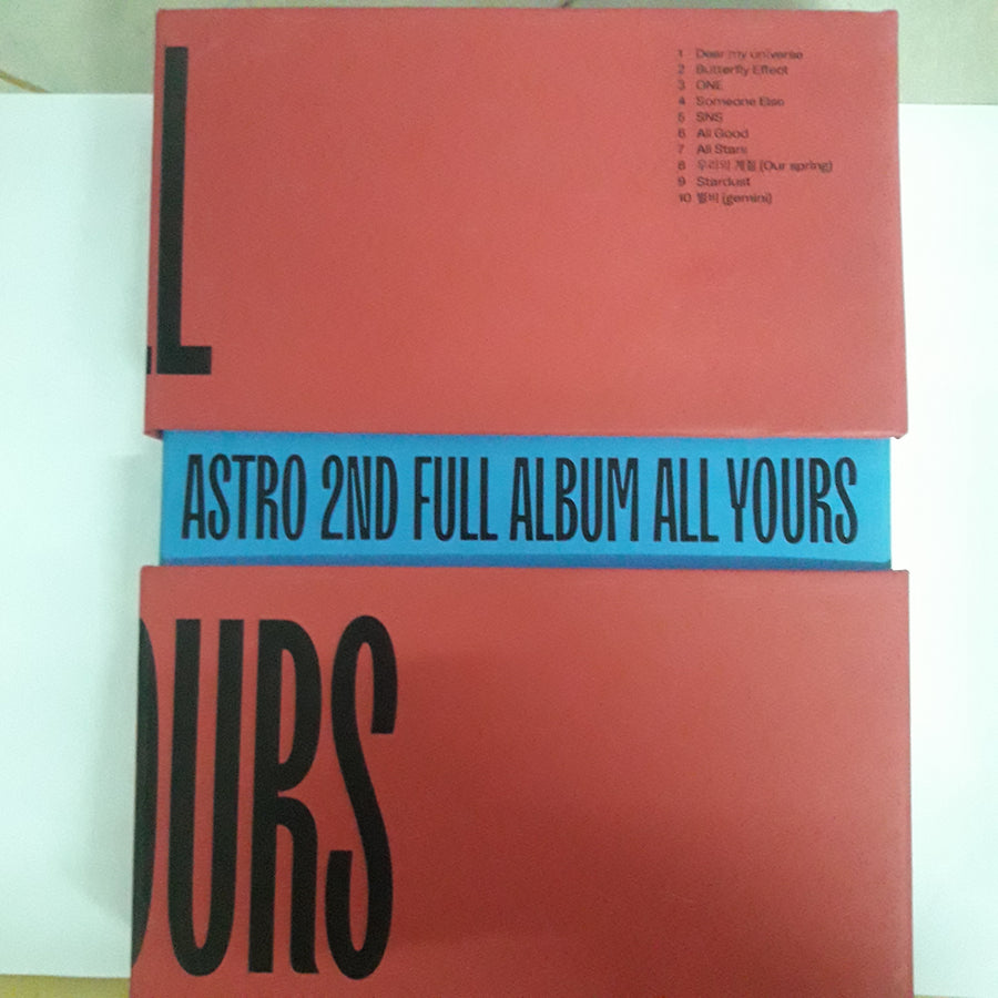 ซีดี ASTRO - All Yours CD VG+