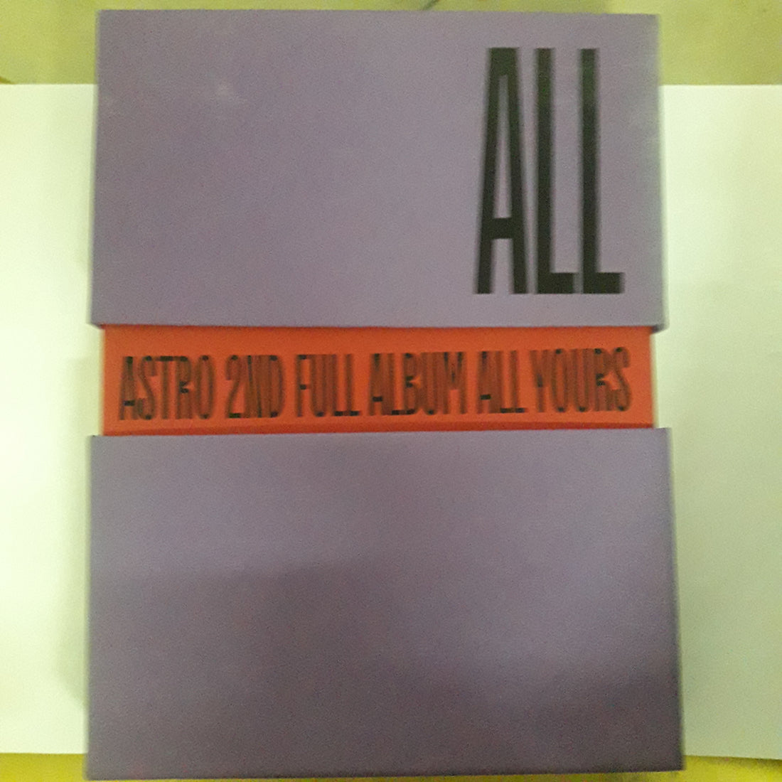 ซีดี ASTRO - All Yours CD VG+