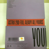 ซีดี ASTRO - All Yours CD VG+