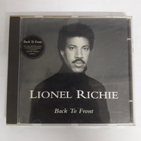 ซีดี Lionel Richie - Back To Front CD VG+