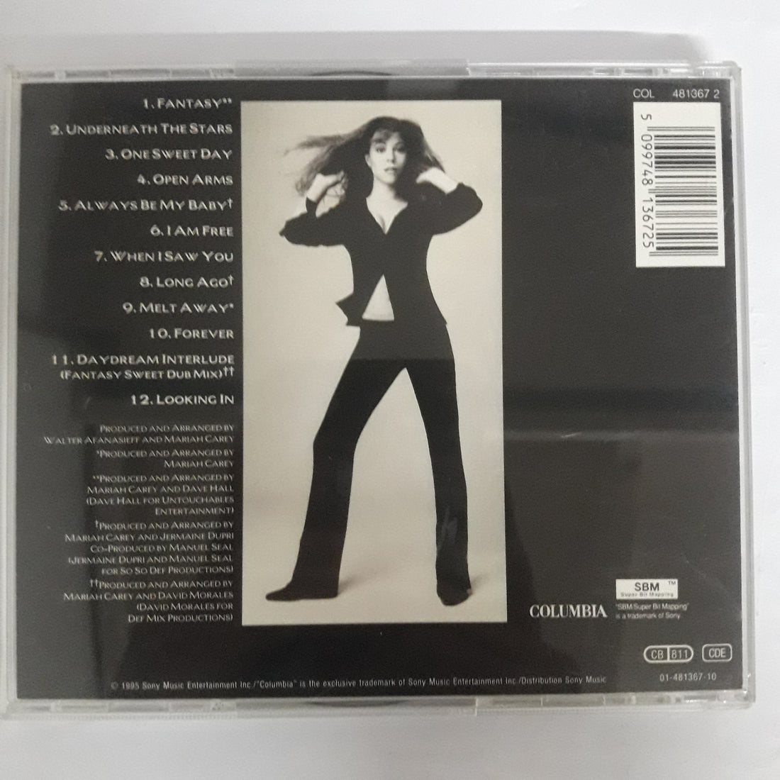 ซีดี Mariah Carey = Mariah Carey - Daydream = 夢遊仙境 (CD) (VG+)