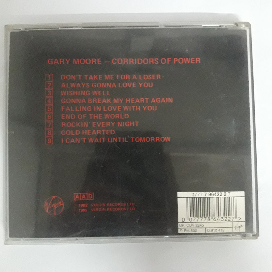 ซีดี Gary Moore - Corridors Of Power (CD) (G)