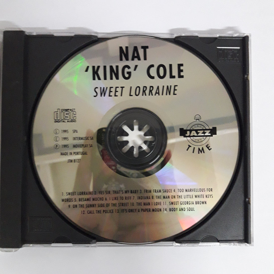 ซีดี Nat King Cole - Sweet Lorraine CD VG+