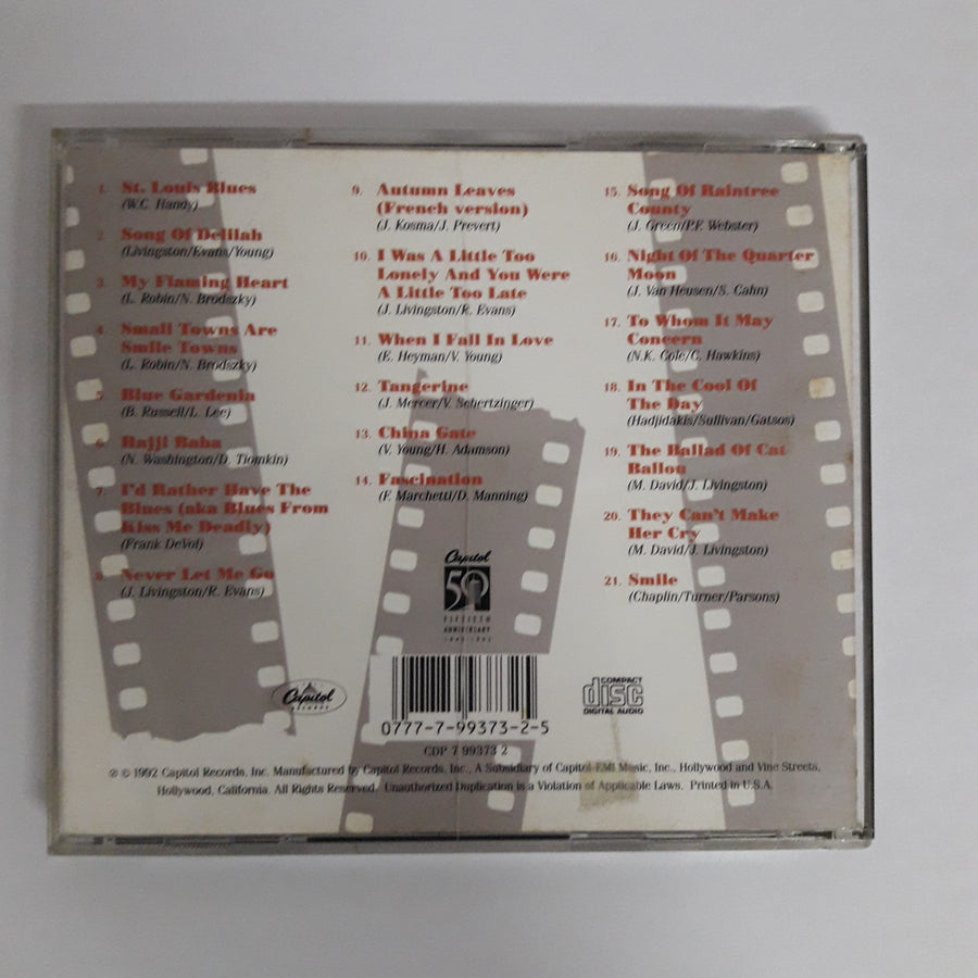 ซีดี Nat King Cole - Nat King Cole At The Movies (CD) (VG+)