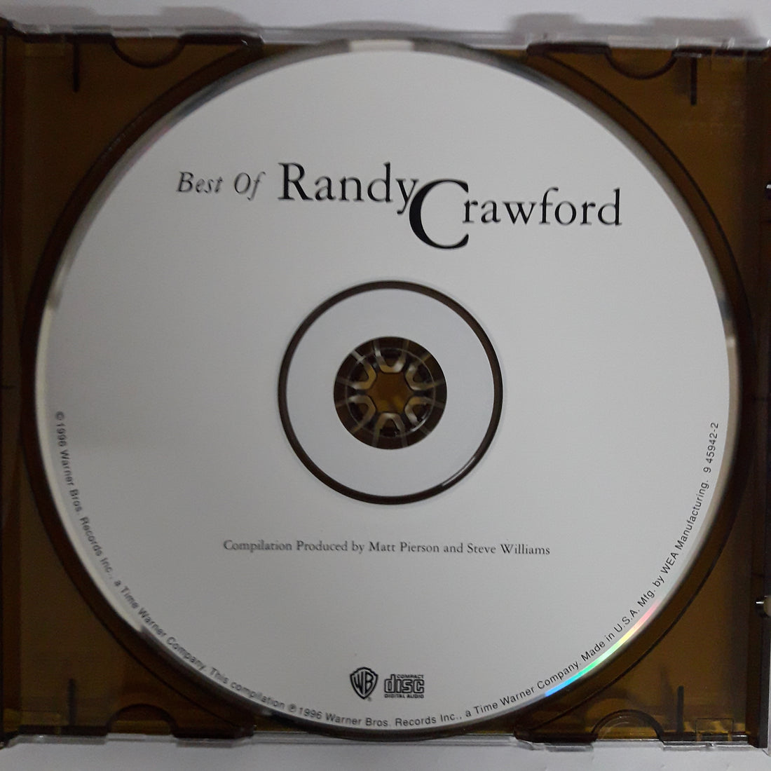 ซีดี Randy Crawford - Best Of Randy Crawford CD NM or M-