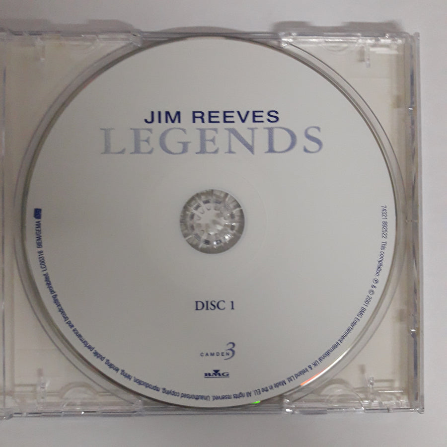 ซีดี Jim Reeves - Legends Box Set NM or M- 3CDs